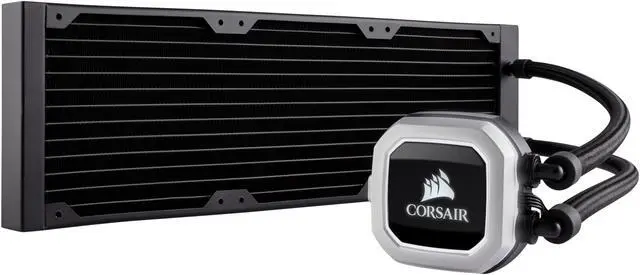 Alt view image 3 of 8 - Corsair Hydro Series, H150i PRO RGB, 360mm. 3 X 120mm ML PWM Fans, Advanced RGB Lighting & Fan Control w/ Software. Liquid CPU Cooler. CW-9060031-WW. Support: Intel 2066, AMD AM4.